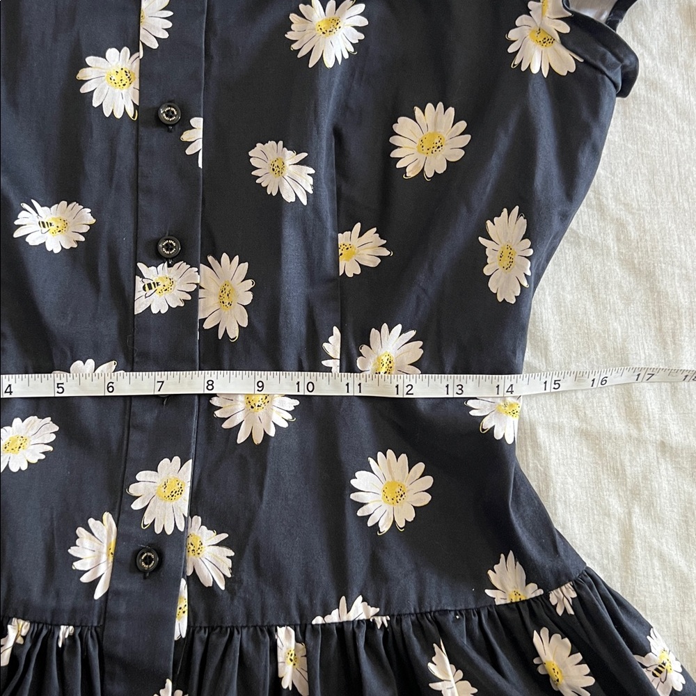 Kate Spade Shirt Dress Daisy Midi Dress Button Down Sz 4 - Picture 7 of 8